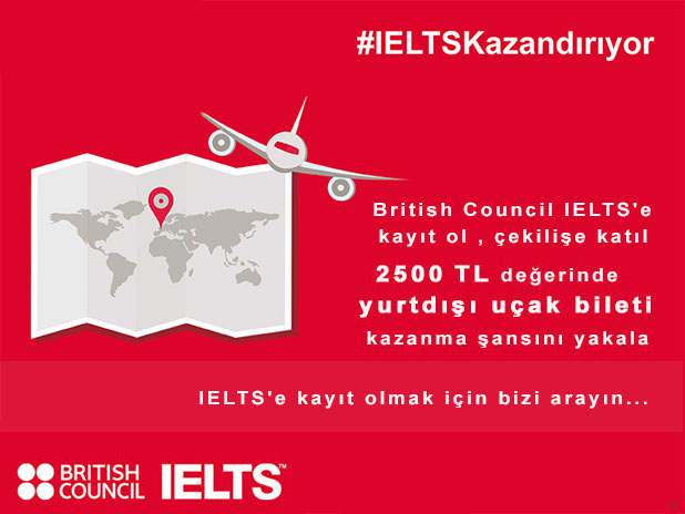 IELTS, Sizi Hayalinizdeki Ülkeye Uçuruyor !